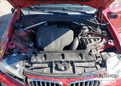 2016 BMW X3 xDrive28I z USA, uszkodzony, nr VIN 5UXWX9C58G0D93548